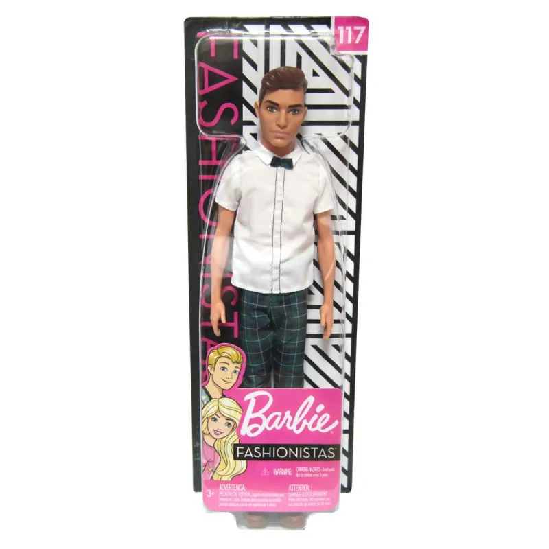 BARBIE FASHIONISTAS STYLOWY KEN 117 3+