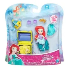 SKRZYNIA PREZENTÓW ARIELKI DISNEY PRINCESS LALKA Z AKCESORIAMI 4+