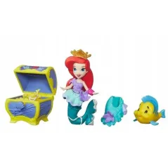 Skrzynia Prezentów Arielki Disney Princess Lalka Z Akcesoriami 4+