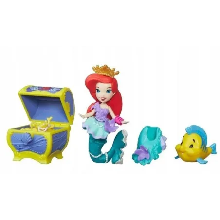 Skrzynia Prezentów Arielki Disney Princess Lalka Z Akcesoriami 4+