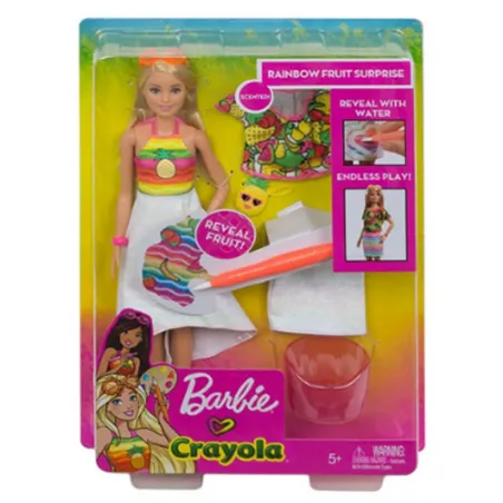 Lalka Barbie Zestaw Z Ubraniami Do Kolorowania 5+ Lalka Barbie Zestaw Z Ubraniami Do Kolorowania 5+