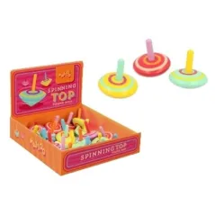 SPINNING TOP DREWNIANY MINI-BĄCZEK 3+