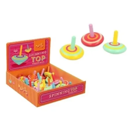 SPINNING TOP DREWNIANY MINI-BĄCZEK 3+