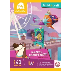 ODLOTOWA RAKIETA PIESKA NACHO GOLDIEBLOX ZESTAW KREATYWNY 6+
