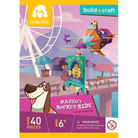 Odlotowa Rakieta Pieska Nacho Goldieblox Zestaw Kreatywny 6+ Odlotowa Rakieta Pieska Nacho Goldieblox Zestaw Kreatywny 6+