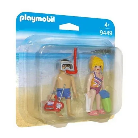 PLAŻOWICZE FIGURKI Z AKCESORIAMI PLAYMOBIL 9449 4+