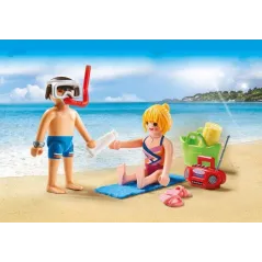 PLAŻOWICZE FIGURKI Z AKCESORIAMI PLAYMOBIL 9449 4+