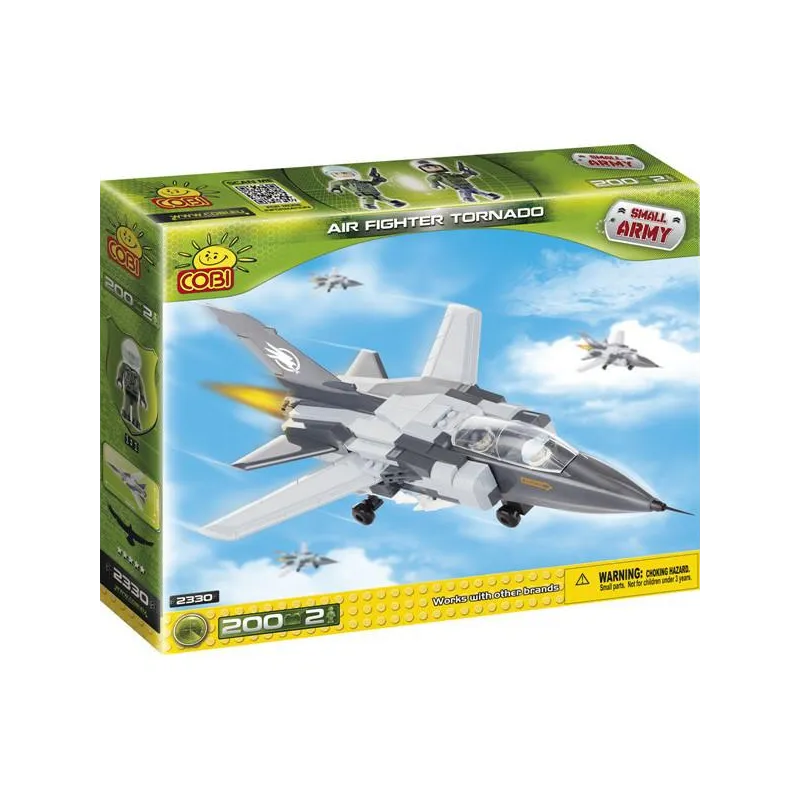 MYŚLIWIEC TORNADO MAŁA ARMIA KLOCKI COBI 2330 5+