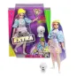 Lalka Barbie Extra Błyszcząca Stylizacja I Zielona Czapka Ze Szczeniaczkiem 3+