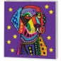 Canvas Pop Art Pies Malowanie Szablonowe Zestaw Kreatywny 5+