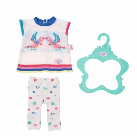 UBRANKA DLA LALKI BABY BORN SUKIENECZKA I LEGGINSY 3+