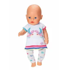 UBRANKA DLA LALKI BABY BORN SUKIENECZKA I LEGGINSY 3+