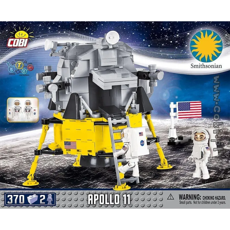 APOLLO 11 SMITHSONIAN KLOCKI COBI 21079 6+