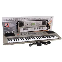 ORGANY KEYBOARD MP3 USB LCD DO NAUKI GRY MQ-807