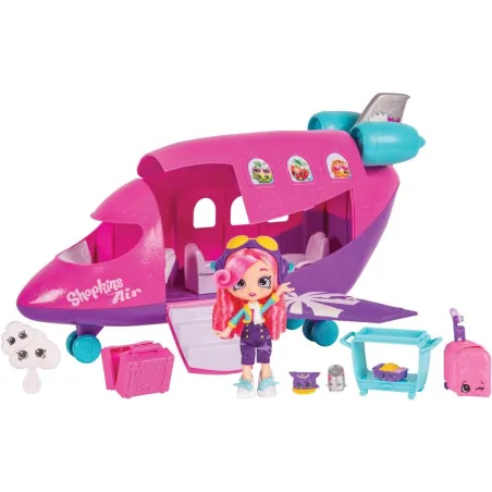 LALKA SHOPKINS ŚWIATOWE WAKACJE SAMOLOT SKYANNY MOOSE 5+