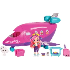 Lalka Shopkins Światowe Wakacje Samolot Skyanny Moose 5+