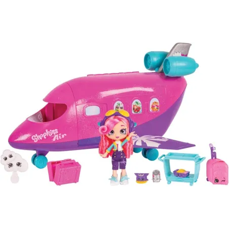 Lalka Shopkins Światowe Wakacje Samolot Skyanny Moose 5+
