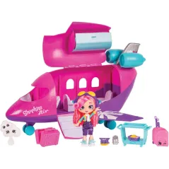 LALKA SHOPKINS ŚWIATOWE WAKACJE SAMOLOT SKYANNY MOOSE 5+
