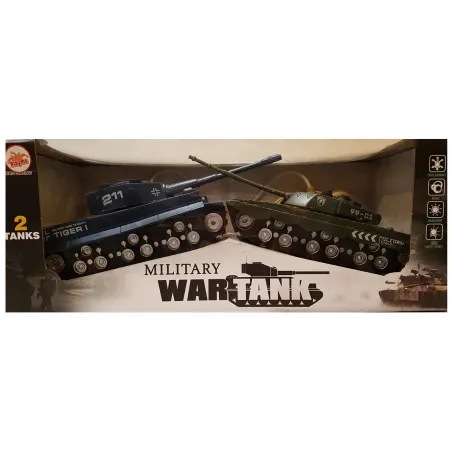 DWA CZOŁGI TIGER I TYP 99 ZDALNIE STEROWANE 3+