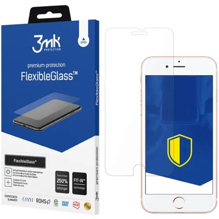 SZKŁO OCHRONNE NA IPHONE 7 PLUS 3MK FLEXIBLEGLASS