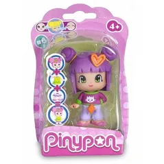 DZIEWCZYNKA Z FIOLETOWYMI WŁOSAMI MINIFIGURKA PINYPON 4+