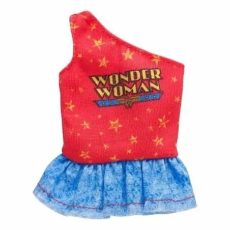 Top Z Falbaną Wonder Woman Dla Lalki Barbie 3+