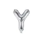 Balon Foliowy Litera "Y" 35Cm Srebrny Balon Foliowy Litera "Y" 35Cm Srebrny
