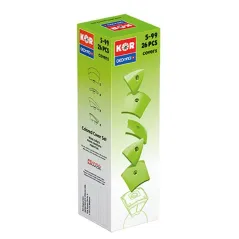 ZESTAW UZUPEŁNIAJĄCY ZIELONY GEOMAG KOR 2.0 26 SZT 5+
