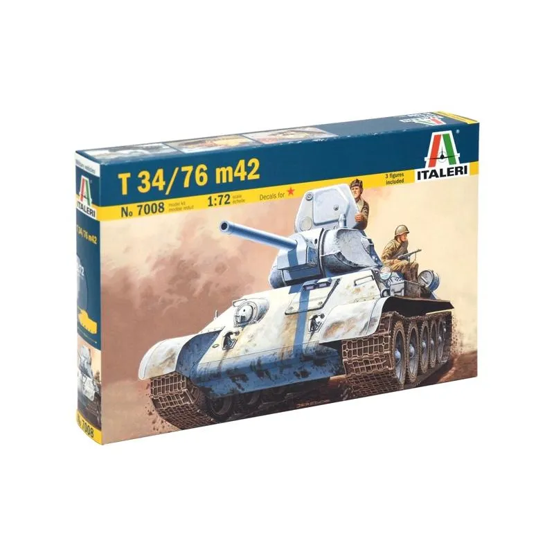 CZOŁG T 34/76 M42 MODEL DO SKLEJANIA 14+