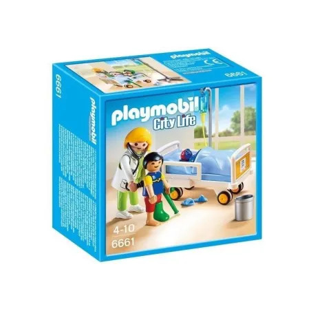 LEKARKA PRZY ŁÓŻKU CHOREGO DZIECKA PLAYMOBIL 6661