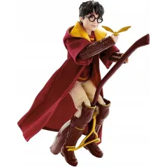 Lalka Figurka Harry Potter Quidditch Zestaw Z Miotłą 3+