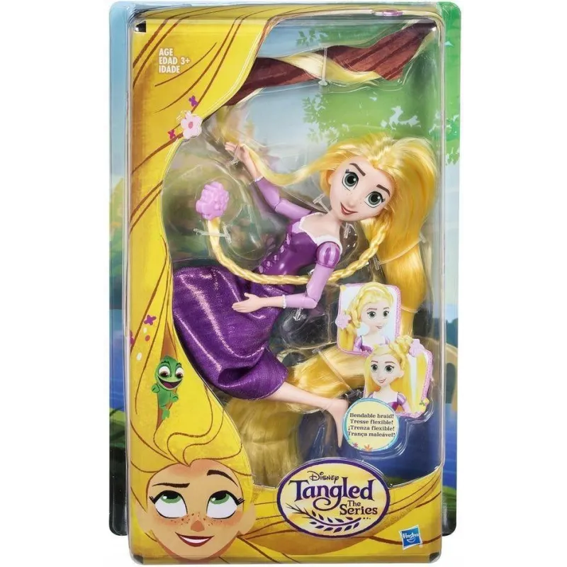 LALKA Z WŁOSAMI DO STYLIZACJI ROSZPUNKA DISNEY 3+