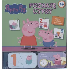Świnka Peppa Poznaje Cyfry Puzzle Z Cyframi I Godzinami 3+
