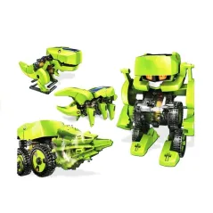 Dinozaur Robot Solarny 4W1 Nauka I Edukacja 8+