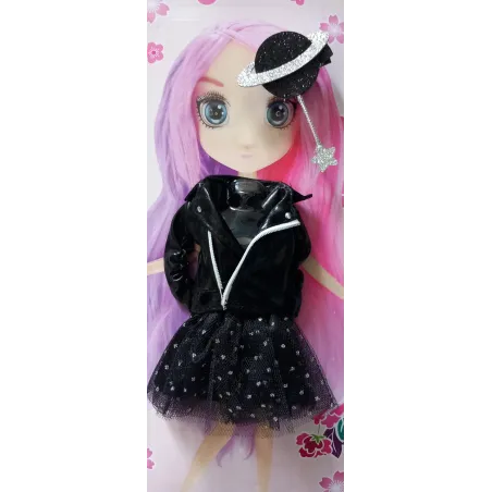 UBRANKO DLA LALEK SATURN SHIBAJUKU 33 CM 3+