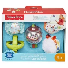 SENSORYCZNE KULECZKI  5 SZT. FISHER-PRICE 3M+