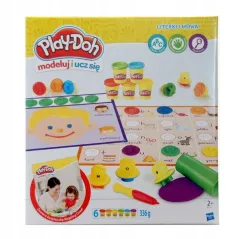 Literki I Mowa Modeluj I Ucz Się Ciastolina Play-Doh 2+