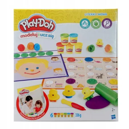 Literki I Mowa Modeluj I Ucz Się Ciastolina Play-Doh 2+