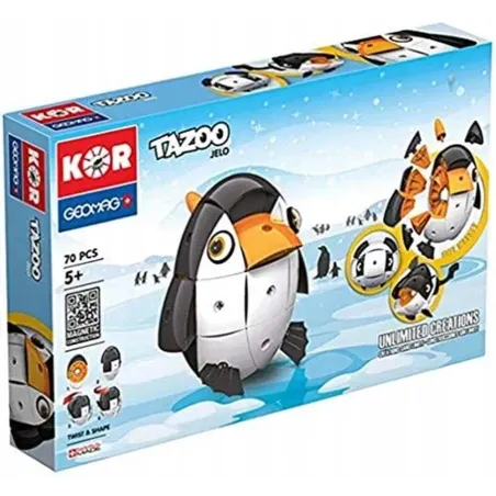 GEOMAG TAZOO JELO KLOCKI MAGNETYCZNE 70 ELEMENTÓW 5+