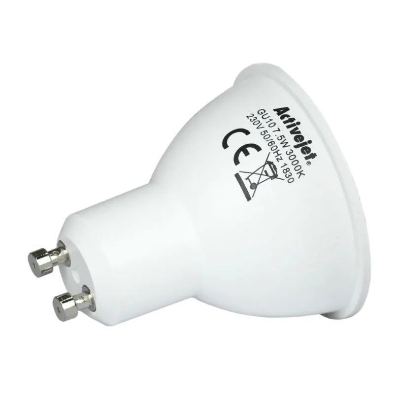 ŻARÓWKA LED 7,5 W GU10SMD ACTIVEJET AJE-S3710W