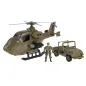 Helikopter Wojskowy Z Samochodem I Żołnierzem 3+ Ii Gatunek