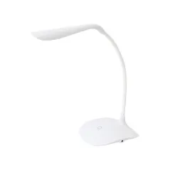 LAMPKA BIURKOWA LED 3,5 W  BARWA BIAŁA CHŁODNA + ŁADOWARKA PLATINET PDL01W