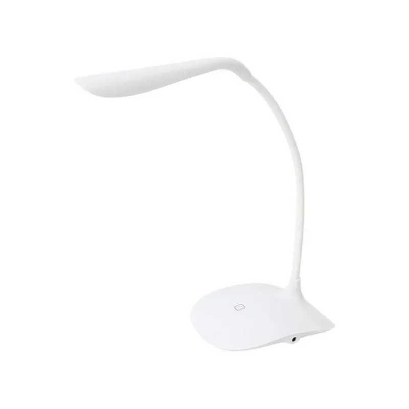 LAMPKA BIURKOWA LED 3,5 W  BARWA BIAŁA CHŁODNA + ŁADOWARKA PLATINET PDL01W