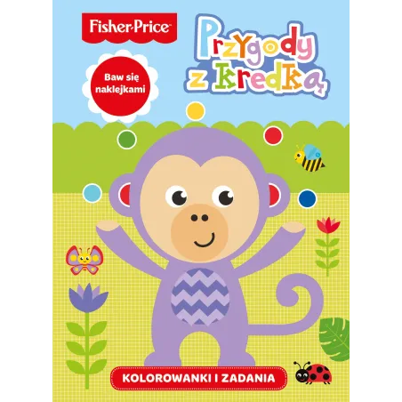 PRZYGODY Z KREDKĄ KOLOROWANKI I ZADANIA 
