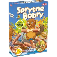 SPRYTNE BOBRY GRA PLANSZOWA 3+