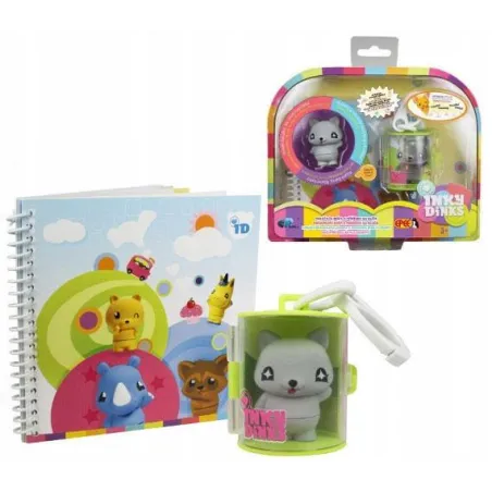 Inky Dinks Milusie Stemplusie Domek Breloczek Z Figurką 3+ Inky Dinks Milusie Stemplusie Domek Breloczek Z Figurką 3+