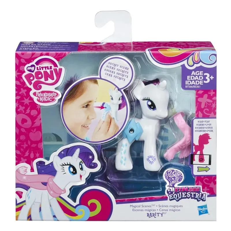 KUCYK MY LITTLE PONY MAGICZNY OBRAZEK RARITY 3+