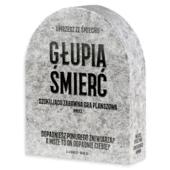 GŁUPIA ŚMIERĆ SZOKUJĄCO ZABAWNA GRA PLANSZOWA 12+