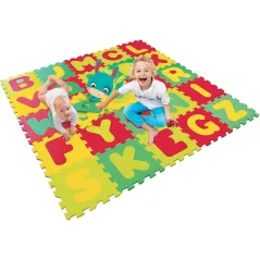 MATA PODŁOGOWA PUZZLE PIANKOWE LITERY 140 X 56 CM