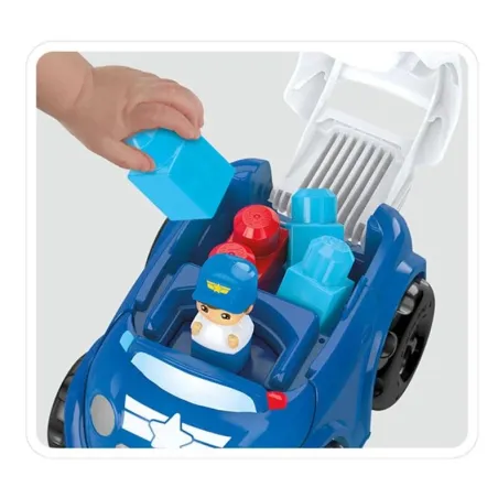 Samochód Policyjny Auto Z Klockami Mega Bloks 1+